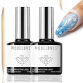 modelones 2Pcs Gel Polish Liquid Latex for Nails, 15 ml Peel Off Base Coat Nail Polish Barrier with Stick, Fast Dry Cuticle Guard, Skin Protector for Fingers