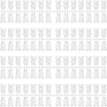 140pcs Bear Shaped Nail Polish Display Cards - Transparent Acrylic Nail Swatch Sticks for Nail Salon, DIY Manicure, Gel Polish Nail Art Practice