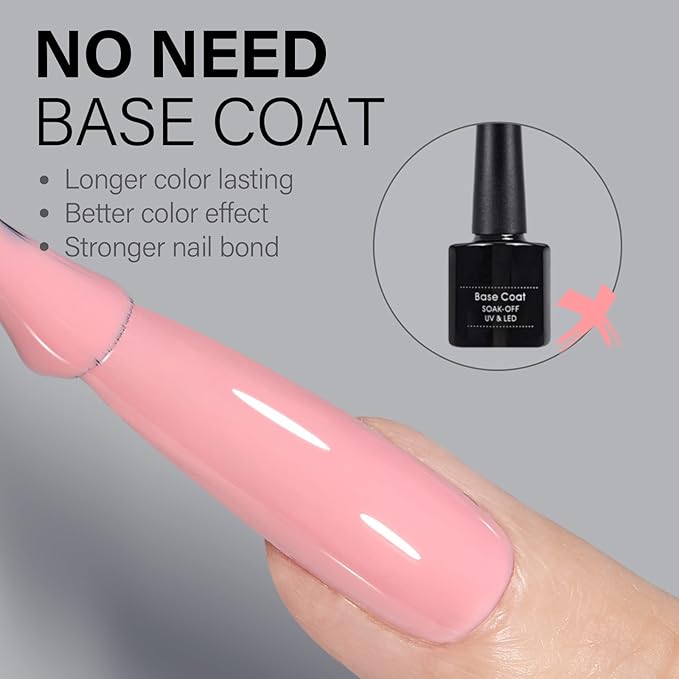 AILLSA Long Stiletto Nail Tips - Upgraded Matte Gel Full Cover Nails Tips No Filed, 240Pcs Pre-shaped Gelly Tips Acrylic Clear False Press On Soft Nail Tip for Soak Off Nail Extension 10 Sizes