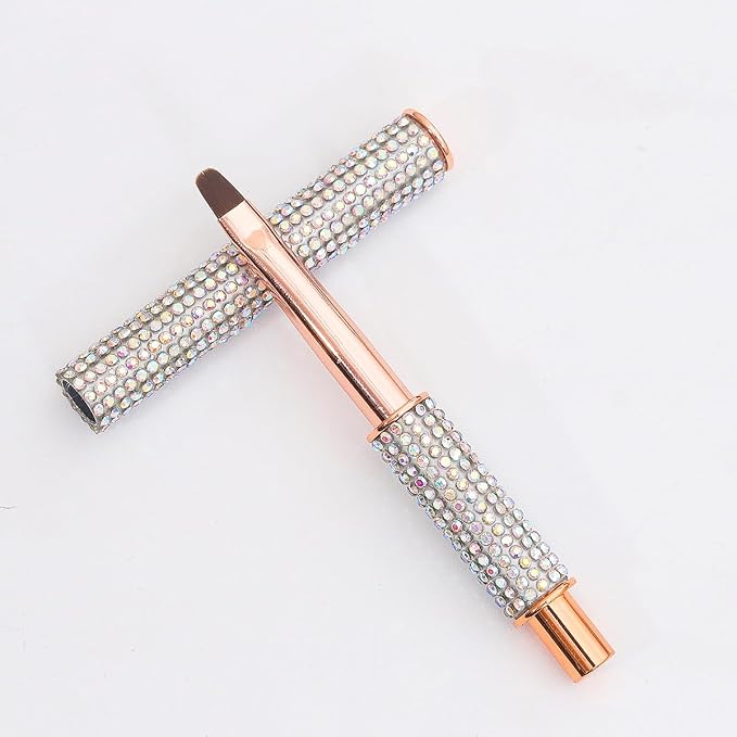 Nail Art Brushes, Rhinstones Nail Art Liner Brush with 4Pcs Brush Heads