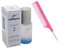 yper N𝐚iltiqu𝐞𝐬 Formula 2 Nail Protein Treatment - Nail Booster for Soft, Peeling, Bitten, Weak, Thin Nails (w/SIeekshop Pink Comb) (FORMULA 2 (1/2 oz | 0.5 oz))