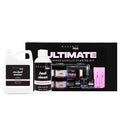 MakarttPro Ultimate Acrylic Starter Kit for Beginners - Professional Nail Tech Supplies with Brush Cleaner & Monomer, Real Kolinsky Brush, Non C-Curve Tips, 4 Cover Acrylic Powders - Full Size Kit