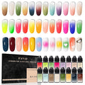 FAVAI Airbrush Gel Nail Polish, 24 Colors, No Dilution,Acetone-Free,French Manicure,Ombre Nail Art,DIY,Salon Quality Nail Supplies,Perfect Gifts for Girls & Women