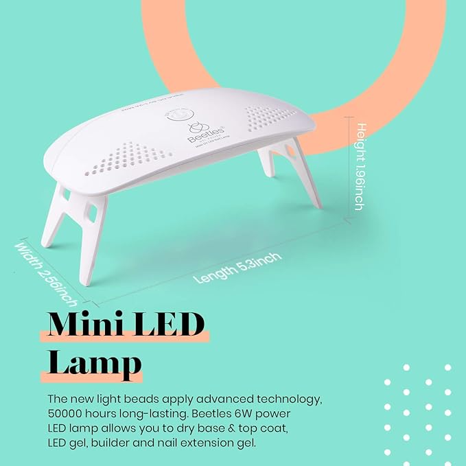 Beetles Nude Gel Nail Polish Kit with UV LED Light and Base Top Coat Starter Kit, Soak Off Popular Nude Gel Polish Set with Nail Lamp Nail File for DIY Home Manicure Gifts for women Girls