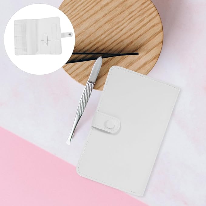 NOLITOY Nail Drill Bits Organizer Storage Bag, 37 Holes Nail Drill Bit Holder Portable Manicure Tools Accessories for Professional Salon Home Use