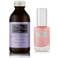 Karma Organic Natural Nail Polish Color with Soybean Lavender Nail Polish Remover - Non Toxic, Vegan, Cruelty Free, Acetone free