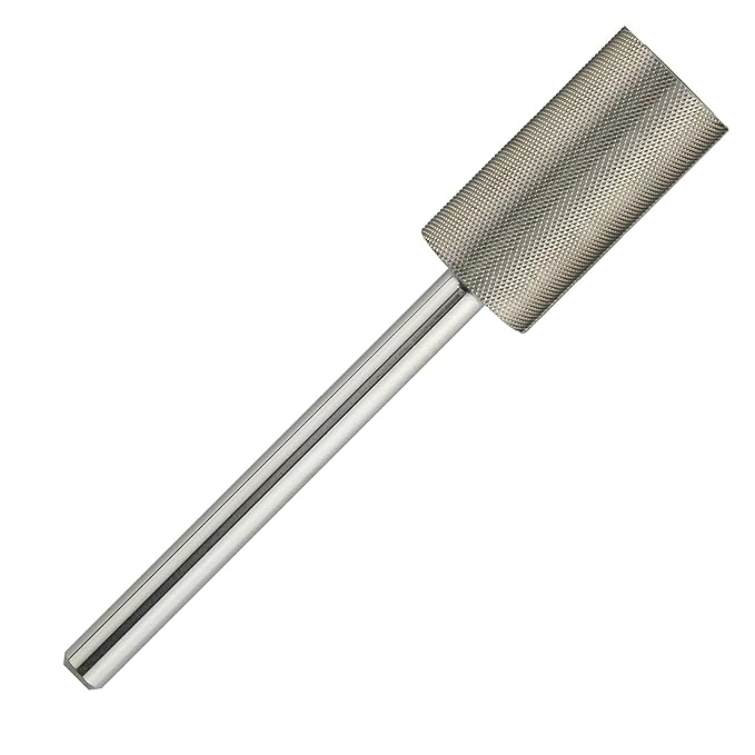 C & I Large Barrel Nail Drill Bits, Professional Electric File for Manicure Drill Machine, Nail Gels Remove, 3/32” (Triple Fine -3XF)