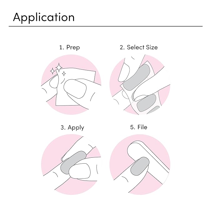 Dashing Diva Gloss Nail Strips Bundle - The Geometric Collection- Rose Sparkle & Gleam Queen - UV Free, Chip Resistant, Long Lasting Gel Stickers - Contains 2 Sets