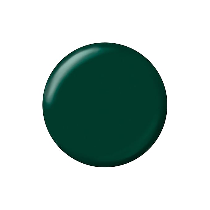 Sally Hansen Color Therapy Nail Polish | Biotin, Argan Oil, Long Lasting, Healthy Nails, Nail Strengthener, Opaque | 453 Serene Green | Dark Green Nail Color