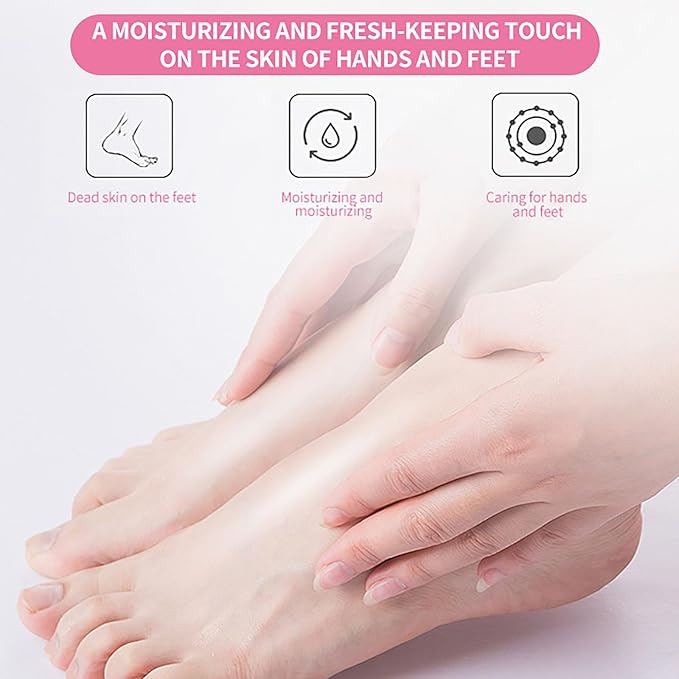 Hydrating and Anti-Cracking Foot Cream, Hand and Foot Stick Peach with Honey Hydrates and Repairs Dry Cracked Feet Moisturizer Balm for Smoothing and Soft Skin for Women and Men 1.41Oz