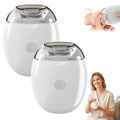Universal Automatic Fingernail Grinder,Portable Electric Nail Clipper with LED Light and 3 Speeds,360° Silent Auto Fingernail Cutter and Polishing Trimmer for Safe (2 PCS)