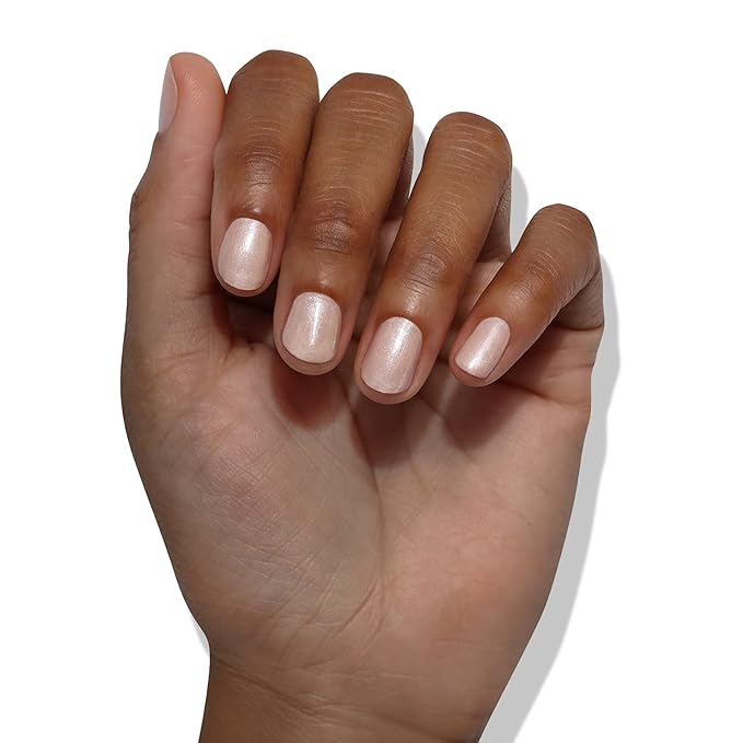 LONDONTOWN lakur Nail Polish - Chip-Resistant, Non-Toxic, Conditions & Hydrates Nails | Shimmery Shimmery Champagne, Pearl, .40 fl oz