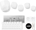Semi Cured Gel Nail Strips – 32 Pcs Gel Pedicure Stickers - UV Nail Wraps for Toenails, Easy Application, Long Lasting, Salon Quality & UV Light Required - ICY Glam P