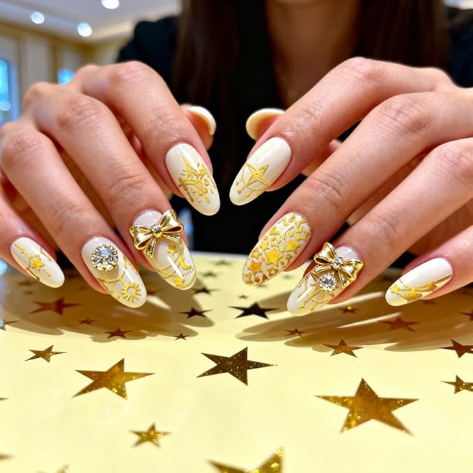 PH PandaHall 3pcs Moon Star Nail Stamping Plates, Mysterious Star Moon Line Nail Art Templates Stainless Steel Image Plate Art Stencils with Tools for Women DIY Print Manicures Salon Design Supplies