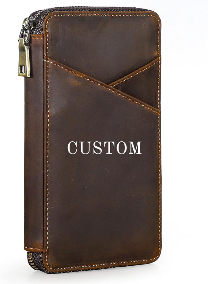 CONTACTS Custom Manicure Set Case for Men, Personalized Nail Clipper Tool Organizer, Travel Grooming Kit Pouch Engraved Name