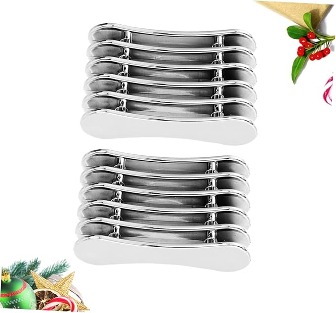2Pcs Mini Nail Art Pen Holder Metal Stand Silver and Gold Nail Brush Rest Organizer for Manicure Tools Portable Tech Supplies