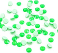 144 pcs Electric Neon Colors Swarovski New 2088 Xirius 16ss Flat Backs Rhinestones Nail Arts 4mm ss16 (Electric Green)