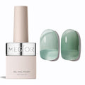 MEGIOR Olive Green Gel Nail Polish 0.5 Fl Oz Green Long Lasting Soak Off UV LED Lamp Light Curing TPO Free Gel Polish Kit for Salon and Nail Art Starter Manicure DIY at Home