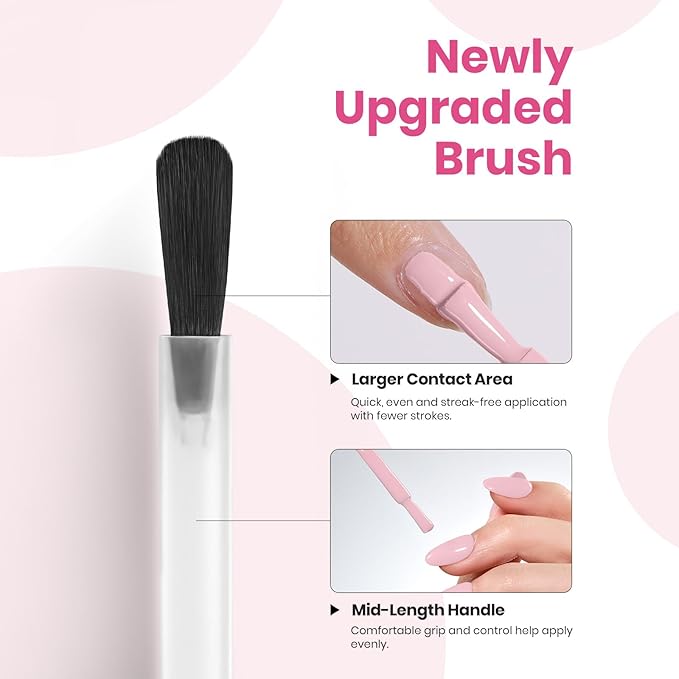 Beetles Nude Pink Gel Polish - Chestnu Serenade 15ML/0.51Fl Oz, Hema Free Pink Nude Gel Polish, Same Color Same Bottle, Soak Off UV LED Lamp Spring Summer Nails Art, Manicure Salon DIY French Nails
