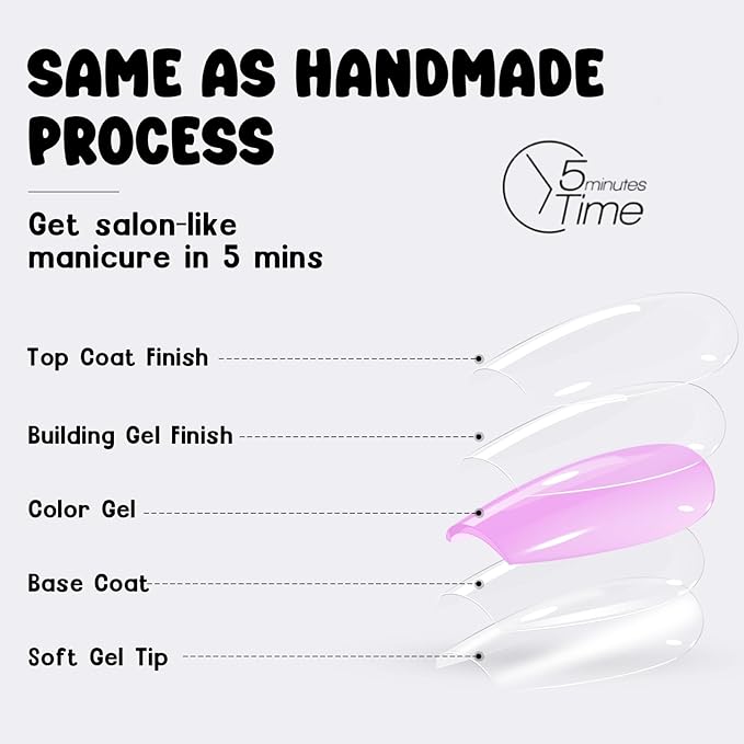 Press on Nails Short Dark Purple - Jofay Fashion Press on Nails Chrome Square, Stick On Nails in 16 Sizes -160PCS Soft Gel Fake Nails Kit for Valentines Day Gift