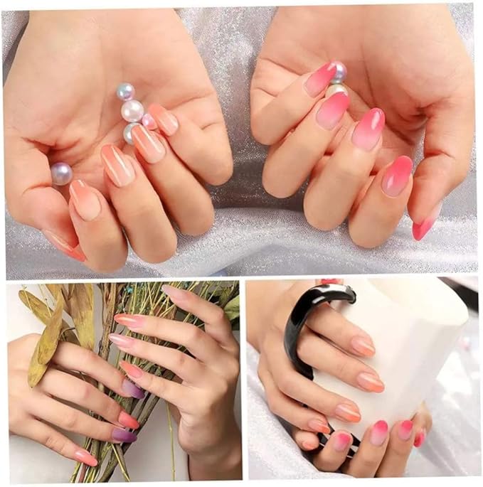 Gel Nail Kit, 11PCS Poly Nail Gel Kit Extension with UV Light Polish Starter All in One Suitable for Beginner DIY at Home (NO. 03)