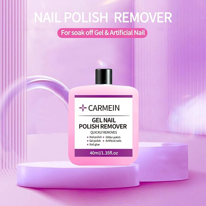 Nail Cleaner & Gel Nail Polish Remover - Polyester Nail Gel Essential Kit(Gel Cleanser set D)