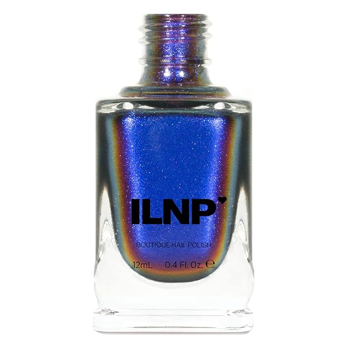 ILNP Cygnus Loop - Blue, Purple, Orange, Yellow, Red, Green Ultra Chrome Color Shifting Nail Polish