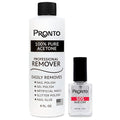 Pronto SOS Nail Rehab Kit | Nail Repair Treatment + 8oz Pure Acetone Polish Remover, Post-Gel Recovery Set for Damaged, Weak & Brittle Nails