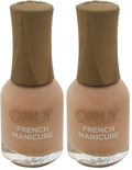 Orly Nail Lacquer, French Man Sheer Nude, 0.6 Fluid Ounce (Pack of 2)