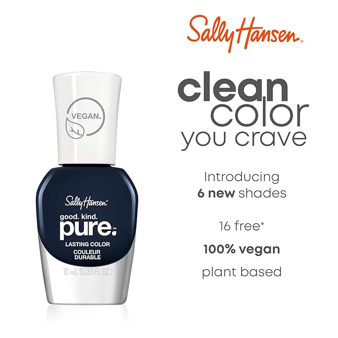 Sally Hansen Good.Kind.Pure Nail Polish 384 Sweet as Sugar 0.33 fl oz (Pack of 1)