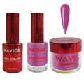 WAVEGEL Soak-Off Gel, Nail Lacquer & Acrylic/Dip Powder Matching Set - Queen Collection - #078 Unbelievable!