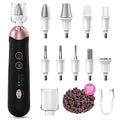 2 Pack All-in-One 9-in-1 Cordless Nail Drill Kit: 100 Bits, 5 Speeds for Perfect Nails at Home & Salon,Black