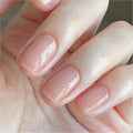 GAOY Nude Jelly Gel Nail Polish, 16ml Sheer Translucent Netural Soak Off Gel Polish, UV Light Cure for Nail Art DIY at Home, 3154 Coral Blush
