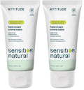 ATTITUDE Hand Cream, EWG Verified, Plant and Mineral-Based Ingredients, Vegan & Cruelty-free Beauty Products for Sensitive Skin, Nourishing, Avocado Oil, 2.5 Fl Oz (Pack of 2)