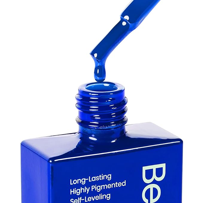 Beetles Blue Gel Nail Polish - Royal Blue Color Gel Polish 15ml Soak Off Uv/LED Nail Lamp Nail Art Design Manicure Salon Diy Home for Women