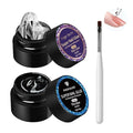 Nail Rhinestone Glue Set - Durable Nail Gem Adhesive, for Securing Nail Gems, Rhinestones & 3D Nail Charms, Long-Lasting Rhinestone Glue for Nails