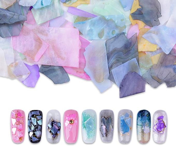 Nail Jewelry Shell Piece Abalone Slice Nail Patch Decorative Sequins