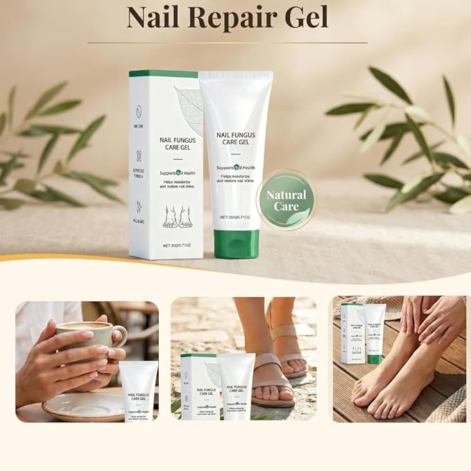 2PCS Nail Repair Gel. Toe Nail Fungus Treatments Multi Purpose Nail Repair Oil Essence