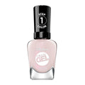 Sally Hansen Miracle Gel Salon Quality Nail Polish | Gel-Like Formula, Two-Step System, No UV Light Needed, Long Lasting | Sheer, Shimmery | 233 First Glass | Ivory Pink Nail Polish