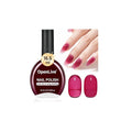 16.5ml Jelly Sheer Rose Red Nail Polish Large Volume Quick Dry Nail Polish, Long Lasting Shine, Fingernail Toenail Nail Art DIY Home Travel Nail Art Gift