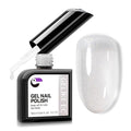 gelike ec Gel Nail Polish Silver Color Safe for Girl Teens Manicure Lovers 16ml - Chip Resistant for Party Occasions with Smooth Brush