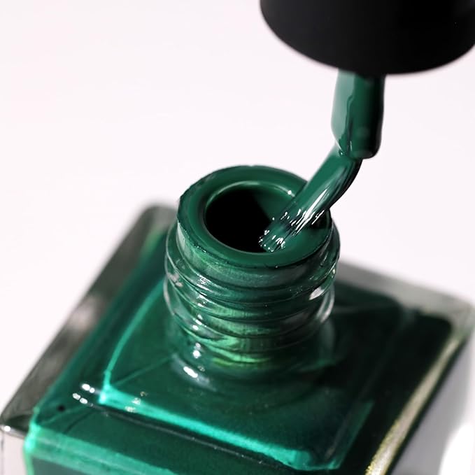 UN/DN Vegan Nail Polish - Mary Jane - Green Nail Polish - Fingernail Polish for Women and Men - Long Lasting, Cruelty Free - 0.5 oz