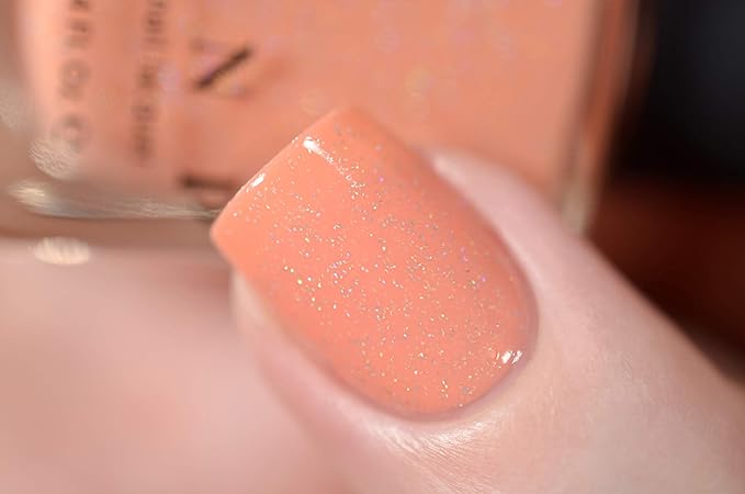ILNP Dreamsicle - Creamy Melon Holographic Nail Polish