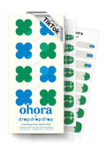 ohora Semi Cured Gel Nail Strips (N Clover Parade) - Works with Any Lamps, Salon-Quality, Long Lasting, Easy to Apply & Remove - Includes 2 Prep Pads, Nail File & Wooden Stick