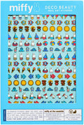 Deco Beauty Miffy at The Seaside -Super Thin & Easy-to-Apply Nail Art with The Cutest Designs-Durable & Long-Lasting Nail Art Stickers & Decals for Women & DIY at-Home Manicures & Salon-Quality Nails