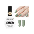 JODSONE 16.5ml Gel Nail Polish Sage Green Need U V Curing for Home Manicures Sage Green Lacquer for Solid Nail Designs Gift for Women