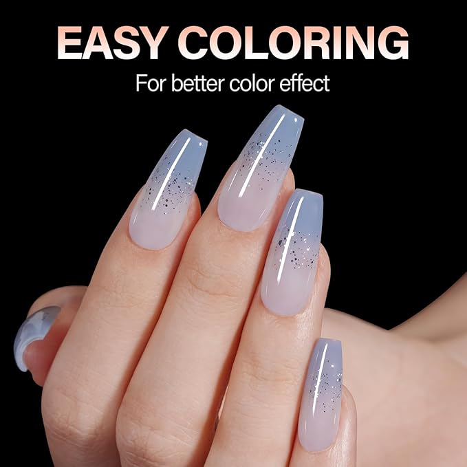 AILLSA Coffin Nails Tips 504PCS Clear Full Cover Nails Medium Gel Fake Nail Tips for DIY Press on Nail Extension, False Acrylic Preshaped Soft Nail Tips (12 Sizes)