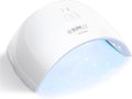 SUNUV UV LED Nail Lamp, Nail Dryer for Gel Polish UV Light for Gel Nails with Sensor 2 Timer SUN9C Blue Gift for Women Girl