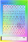 Deco Beauty Sparkle- Super Thin & Easy-to-Apply Nail Art with The Cutest Designs - Durable & Long-Lasting Nail Art Stickers and Decals for Women, for DIY at-Home Manicures & Salon-Quality Nails