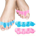SUNFATT Toe Separators for Women,Toe Spacers for Women,Relieves OverlappingToes,Bunions Corrector and Hammer Toe Pain,Gel Toe Spreader Separates Toes and Relaxes Toes.